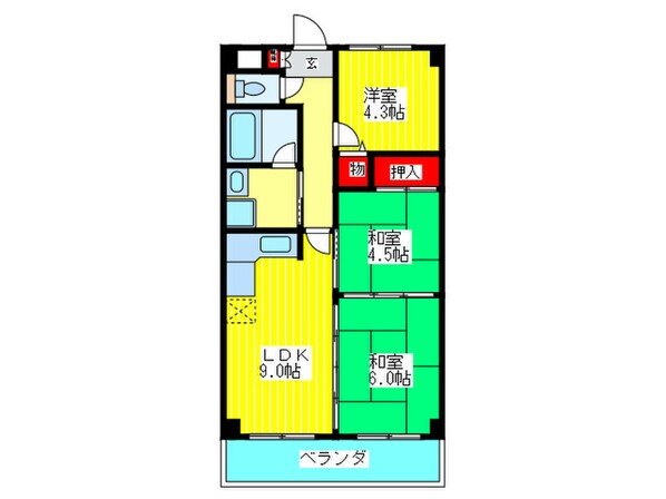 LANDSCAPEの物件間取画像